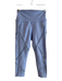 Alo Size S Blue Boiled Wool High Rise seam detail Capri Leggings Blue / S