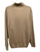 Fairway & Greene NWT Size XL Beige Merino Wool Half Zip Polyester Lining Sweater XL