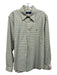 Polo Size XL White, Yellow, Blue Cotton Plaid Collar Long Sleeve Shirt XL