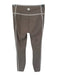 Vuori Size XS Tan & Creme Synthetic Stretch Stripe Detail High Rise Leggings Tan & Creme / XS
