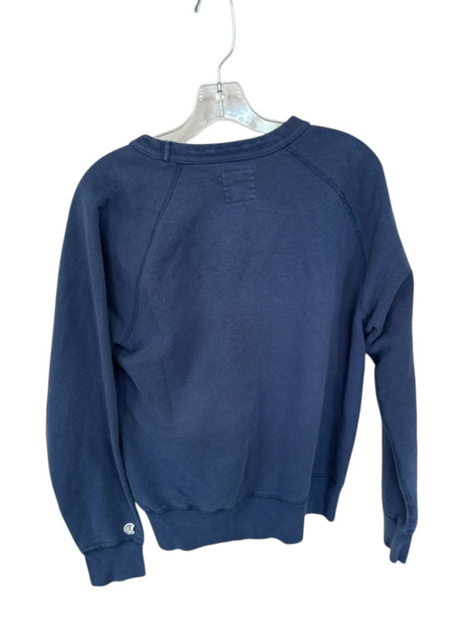 Champion X Todd Snyder Size M Navy Cotton Heavyweight Words Unisex Sweatshirt Navy / M