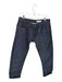 Gustin Size 35 Dark Wash Denim Button Fly Skinny Men's Jeans Dark Wash / 35