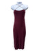 T Alexander Wang Size XS Maroon Red Modal Blend micro straps Cut Out back Dress Maroon Red / XS