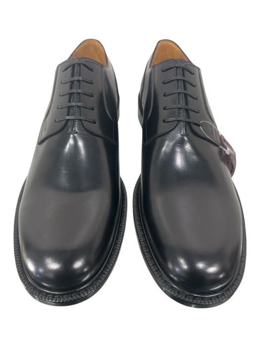 Dior Shoe Size 46 Like New Black Leather Solid Dress Men's Shoes 46