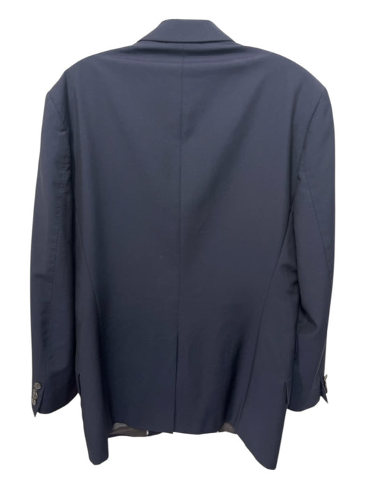 Paul Smith Navy Wool Solid Ticket Pocket 2 Button Men's Blazer Navy / 40