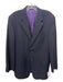 Paul Smith Navy Wool Solid Ticket Pocket 2 Button Men's Blazer Navy / 40