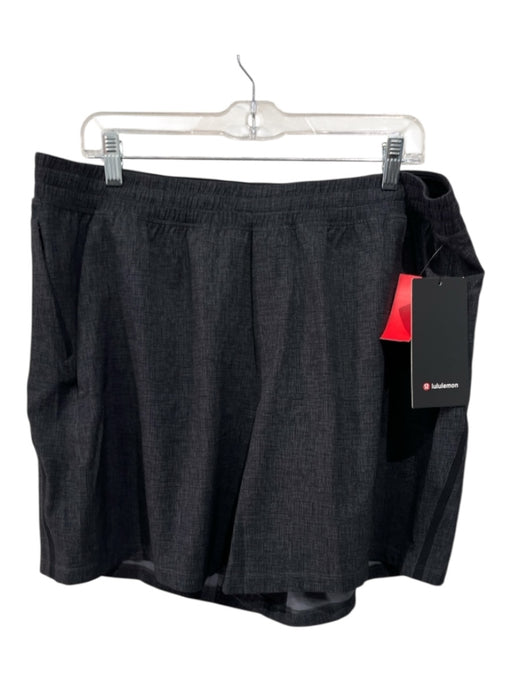 Lululemon NWT Size XXL Gray Synthetic Micro Athleisure Men's Shorts Gray / XXL