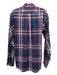 Gant Size M Blue & Multi Cotton Plaid Button Down Men's Long Sleeve Shirt Blue & Multi / M