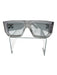 Off-White Clear & White Acetate Tinted Lens Sunglasses Clear & White