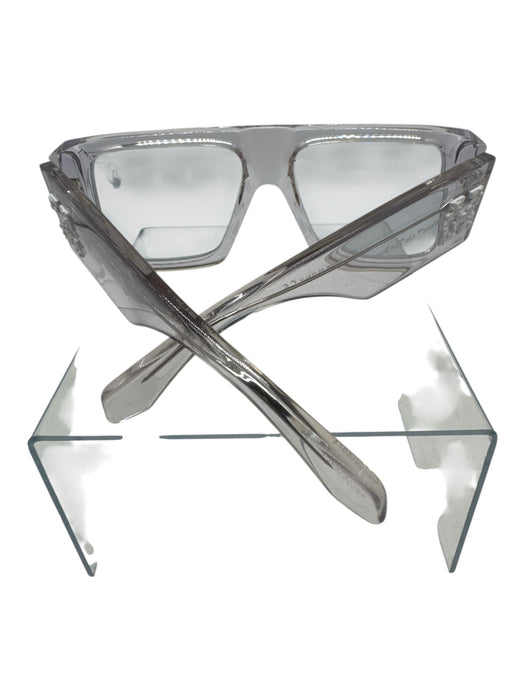 Off-White Clear & White Acetate Tinted Lens Sunglasses Clear & White