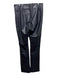 Zara Size XL Black PU leather Side Zip Pants Black / XL