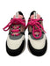 Dior Shoe Size 40 White, Pink, Multi Synthetic Low Top lace up Sneakers White, Pink, Multi / 40