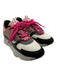 Dior Shoe Size 40 White, Pink, Multi Synthetic Low Top lace up Sneakers White, Pink, Multi / 40