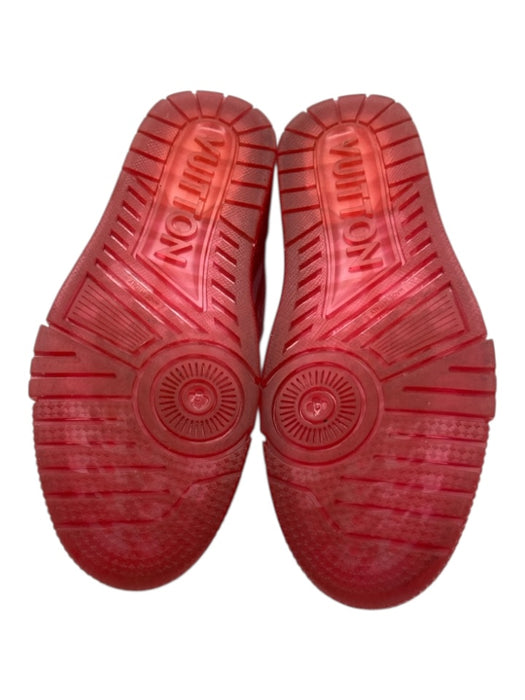 Louis Vuitton Shoe Size 6 Pink Low Top lace up Transparent Sneakers Pink / 6