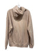 Hugo Boss Size L Beige Cotton Graphic Hoodie Men's Jacket Beige / L