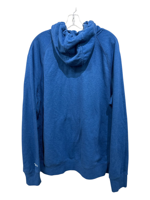 Carhartt Size XL Blue & Orange Cotton Graphic Hoodie Men's Jacket Blue & Orange / XL