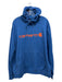 Carhartt Size XL Blue & Orange Cotton Graphic Hoodie Men's Jacket Blue & Orange / XL