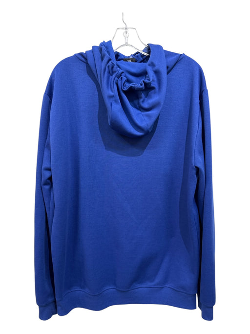 Nike Size XXL Blue Cotton Solid Zipper Men's Jacket Blue / XXL