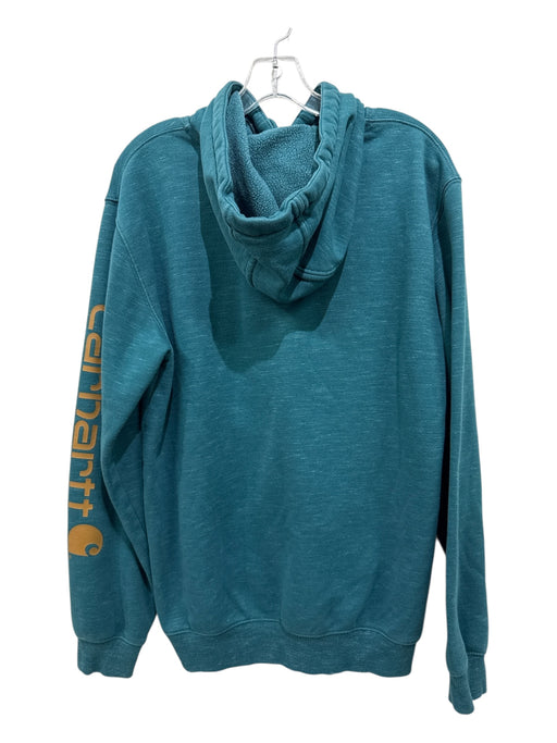 Carhartt Size S Green Cotton Solid Hoodie Men's Jacket Green / S