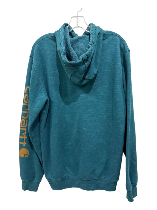 Carhartt Size S Green Cotton Solid Hoodie Men's Jacket Green / S