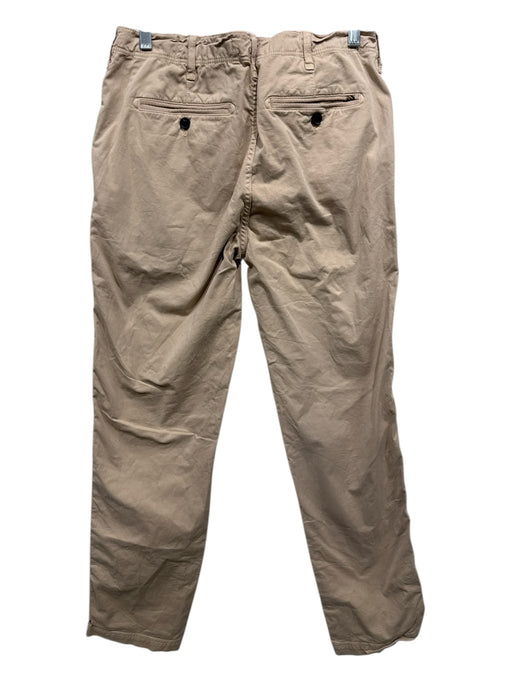 Billy Reid Size 31 Beige Cotton Blend Solid Khakis Men's Pants Beige / 31