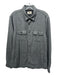 Marine Layer Size S Gray Cotton Blend Solid Button Up Men's Long Sleeve Shirt Gray / S