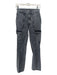 GRLFRND Size 24 Gray Wash Cotton Zip Fly Cargo Jeans Gray Wash / 24