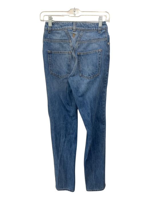 Opening Ceremony Size 24 Medium Wash Cotton Zip Fly V Waist Low Rise Jeans Medium Wash / 24