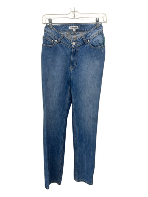 Opening Ceremony Size 24 Medium Wash Cotton Zip Fly V Waist Low Rise Jeans Medium Wash / 24