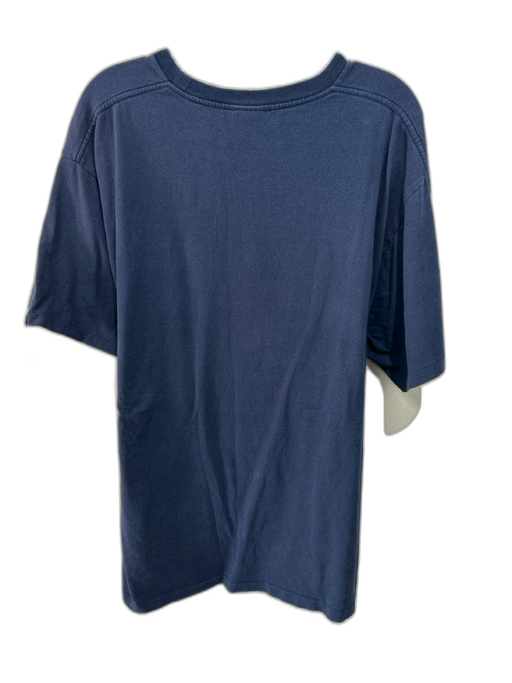 Bape Size XXL Blue & Brown Graphic Men's Short Sleeve Blue & Brown / XXL