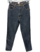 Moschino Jeans Size 26 Black Wash Cotton Blend High Rise Zip & Button Jeans Black Wash / 26