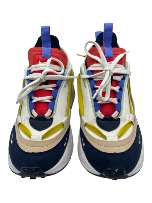 Nike Shoe Size 8 White & Multi textile upper Color Block Low Top Sneakers White & Multi / 8