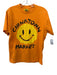 Chinatown Market Size S Orange Cotton Blend Sun T shirt Crew Men's Short Sleeve Orange / S