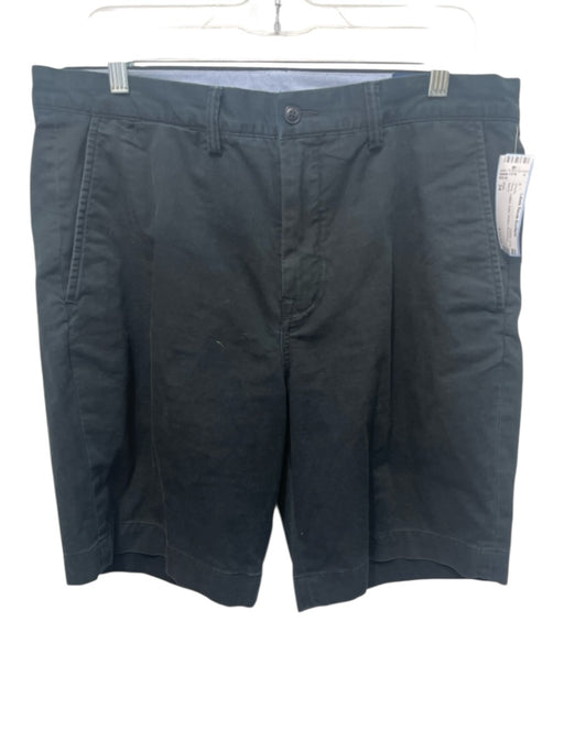 Polo Size 34 Black Cotton Solid Khakis Men's Shorts Black / 34