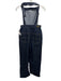 Freddies Size XS / 26 Dark Wash Cotton Denim Cross Back Wide Leg Overalls Dark Wash / XS / 26