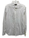 Cavali Size 16.5 White Cotton Solid Button Up Spread Collar Long Sleeve Shirt White / 16.5