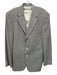 Boss Tan Wool Blend Micro 3 button Men's Blazer Tan / 40