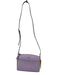 Kate Spade Lilac Purple Pebble Leather Zip Close Front Pocket Crossbody Bag Lilac Purple / Small