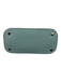 Kate Spade Robin's Egg Blue Pebble Leather Zip Close Double Handle Bag Robin's Egg Blue / Small