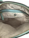 Kate Spade Robin's Egg Blue Pebble Leather Zip Close Double Handle Bag Robin's Egg Blue / Small