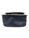 Lo & Sons Navy Blue Leather Foldover Satchel Adjustable Crossbody Bag Navy Blue / Small