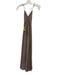 Show Me Your Mumu Size S Taupe Brown Polyester Chiffon Spaghetti Strap Gown Taupe Brown / S