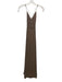 Show Me Your Mumu Size S Taupe Brown Polyester Chiffon Spaghetti Strap Gown Taupe Brown / S