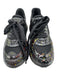 Love Moschino Shoe Size 37 Black & Multi textile upper Paint Splatter Sneakers Black & Multi / 37