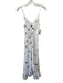 Rails Size XS White & Black Rayon Blend Spaghetti Strap stars Button Front Dress White & Black / XS