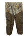 No Brand Size Est 36 Green Cotton Blend Camo Double Knee Khakis Men's Pants Green / Est 36