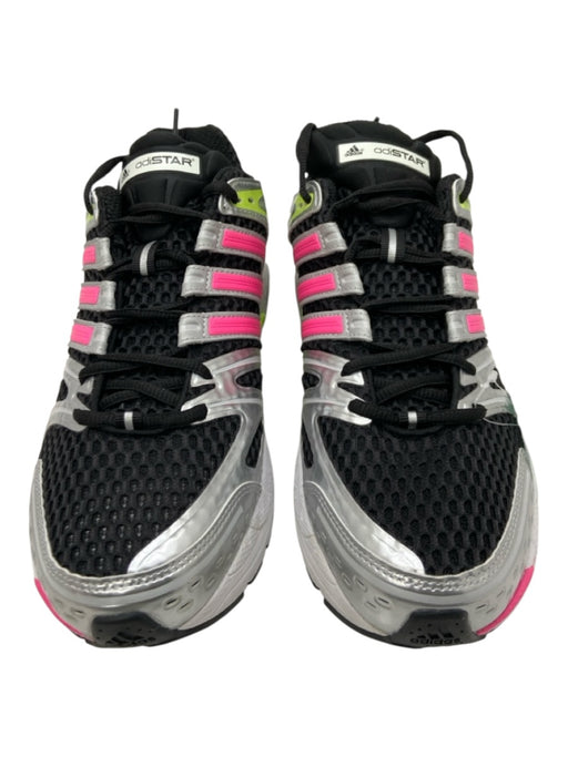 Adidas Shoe Size 10 Like New Black & Multi Synthetic Mesh Sneaker Men's Shoes Black & Multi / 10