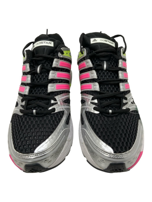 Adidas Shoe Size 10 Like New Black & Multi Synthetic Mesh Sneaker Men's Shoes Black & Multi / 10