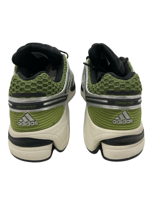 Adidas Shoe Size 8 Like New Green & Silver Synthetic Mesh Sneaker Men's Shoes Green & Silver / 8