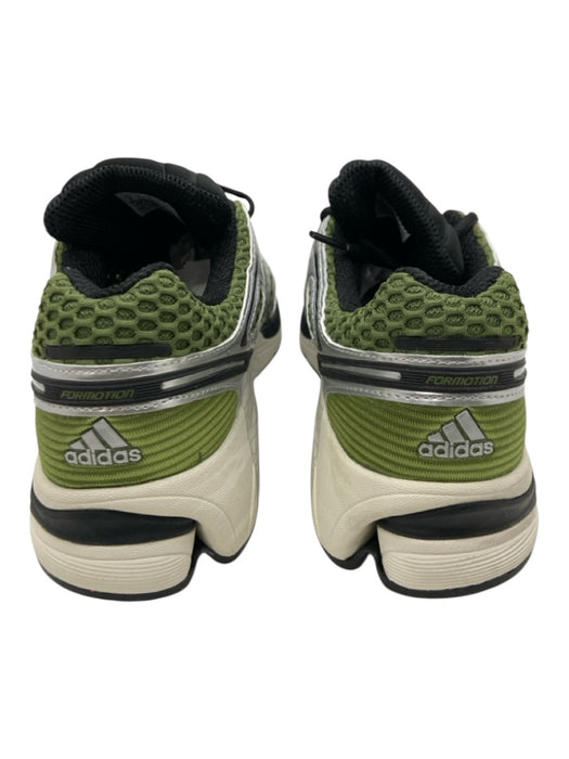 Adidas Shoe Size 8 Like New Green & Silver Synthetic Mesh Sneaker Men's Shoes Green & Silver / 8